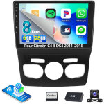 Autoradio android 14 10 pouces 6go + 128go pour citro�n c4 ii / ds4 (2011 - 2018) - 8 - c?urs, 4g, apple ...