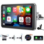 Essgoo - autoradio android 14 avec carplay gps navigation, cran rotatif 360 et format 1 din - 2 + 32g ...