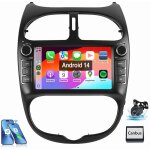 Essgoo - autoradio android 14 pour peugeot 206 206 cc (2002 - 2008) carplay gps rds 2 + 64g cam Essgoo - autoradio android 14 pour peugeot 206 206 cc (2002 - 2008) carplay gps rds 2 + 64g cam