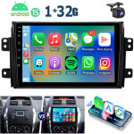 Autoradio android 15 32 / 64go pour suzuki sx4 (2006 - 2013) - apple carplay, gps, bluetooth, rds, asp ...