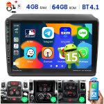 Autoradio android 15 64go pour fiat ducato / citro�n jumper / peugeot boxer - dab + en option, gps int�gr� ...