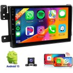 Autoradio android 15 9 pouces 32 / 64go avec dab + pour suzuki grand vitara (2005 - 2015) - apple carplay, ...