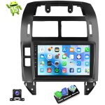 Autoradio android 15 apple carplay gps pour vw polo 9n 2001 - 2009 gps navi wifi rds - noir 1 + 32g cam ...