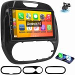 Autoradio android 15 carplay gps rds bt fm pour renault captur mk1 (2014 - 2019) a 1 + 32g cam
