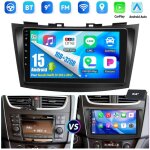 Autoradio android 15 avec carplay et navigation gps, compatible dab 32 / 64 go (en option) pour suzuki ...