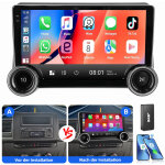 Autoradio android 15 pour renault master iii opel movano b nissan nv400 gps 4 + 64g dab