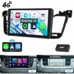 Autoradio android 4g wifi carplay 6 + 128g gps wifi pour peugeot 508 (2011 - 2018) - 6 + 128g + dab