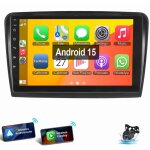 Autoradio android apple carplay gps wifi pour skoda superb ii 2008 - 2015 2 + 64g cam