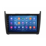 Autoradio android10. 0 - 9  gps volkswagen polo 2008 � 2020 - contour noir + chrome