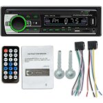 Autoradio bluetooth, 1 din radio voiture rcepteur avec lecteur mp3 wma fm tlcommande, deux usb port, ...