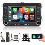Autoradio bluetooth - - 7 pouces - carplay - android auto - vw passat / touran / caddy / jetta