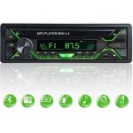 Autoradio bluetooth fm radio st�r�o 60w x 4 lecteur mp3 poste main libre voiture support usbsdtfaux + ...