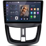 Autoradio hexinex pour peugeot 207 cc 2006 - 2015 android 14 carplay 2 + 64gb