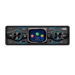 Autoradio mp3 1 din, cran tactile 2, 17 pouces, prise en charge usb / sd / aux, lumires colores, bluetooth ...