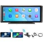 Autoradio portable avec �cran tactile de 8, 1 pouces, sans fil, carplay et android auto, mains libres ...