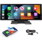 Autoradio portable sans fil a - pple carplay et android auto, cran carplay 10, 26 pouces, radio bluetooth ...