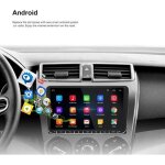 Autoradio rns 510 avec navigation pour vw seat skoda 9 - compatible android