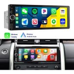 Autoradio st�r�o 6, 86 pouces apple carplay et android auto usb / type - c unit� principale swc usb