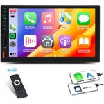 Autoradio stéréo 7 double din apple carplay et android auto usb / type - c aux Autoradio stéréo 7 double din apple carplay et android auto usb / type - c aux