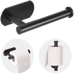 Autrucker d�rouleur de papier toilette autocollant, sans perforation, support de rangement pour essuie ...