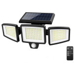Autrucker lampe solaire exterieur led lumi�re solaire ext�rieure avec d�tecteur de mouvement ip65 eclairage ...