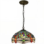 Autrucker tiffany sunflower pendant lights assembl�es pendre de vitrail �lot de cuisine lumi�re pour ...