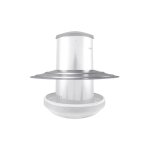 Auvent galvanis pour mangeoire volailles 26kg river systems