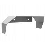 Auvent de protection en acier inoxydable pour boîte aux lettres 35 x 10 cm Auvent de protection en acier inoxydable pour boîte aux lettres 35 x 10 cm