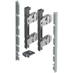 Avantech you kit de raccords pour la fa�ade int�rieure � recouper - hauteur 187 mm - argent - hettich ...