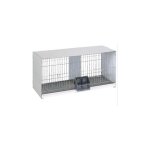 Cage avec plaque arrière - fil d'acier Cage avec plaque arrière - fil d'acier