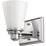 Avon - applique murale de salle de bain � 1 lumi�re, chrome poli ip44, g9 - elstead