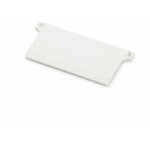 Plaque de lestage pour stores californiens 89mm - blanc