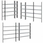 Awb - 603 grille de fentre extensible, grille de dfense pour fentre, grille de scurit 60x100  150cm ...