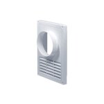 Awenta - 130x200mm ventilation murale 100mm cuisson cuisine hotte diamtre tuyau chapeau