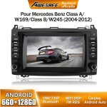 Awesafe 4g autoradio android 13 pour mercedes benz vito viano / sprinter w639 w245 / class b 6go + 128go ...