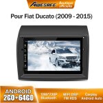 Awesafe autoradio android 13 pour fiat ducato peugeot boxer citron jumper 2go + 64go 7'' cran tactile ...