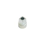 Axe carr� rehauss� 10mm pour pivot janus - sevax argent