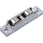 Axe mtallique adapt  la poulie double roue (roue plate) de la roulette de fentre coulissante macaron ...