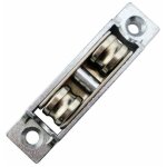 Axe mtallique adapt  la poulie  double roue de la roulette de fentre coulissante macaron