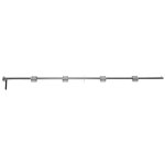 Axe de pivotement et de blocage pour allonges escamotables en bout de table - longueur : 1378 mm - rallonge ...