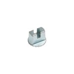 Axe rectangle standard pour pivot janus - sevax argent