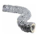 Axelair - gaine en aluminium conduit souple et isolé - diamètre 160 - 10 mètres - 50 mm d'épaisseur Axelair - gaine en aluminium conduit souple et isolé - diamètre 160 - 10 mètres - 50 mm d'épaisseur