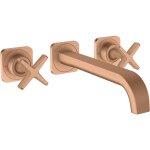 Axor - hansgrohe citterio e mélangeur lavabo encastré 3 trous avec Axor - hansgrohe citterio e mélangeur lavabo encastré 3 trous avec