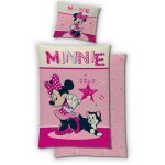 Parure de lit réversible - minnie et son chat - 140 cm x 200 cm Parure de lit réversible - minnie et son chat - 140 cm x 200 cm