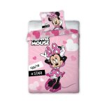 Parure de lit simple - minnie - you're star - - 140 cm x 200 cm Parure de lit simple - minnie - you're star - - 140 cm x 200 cm