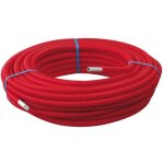 Ayor - 100m tube multicouche �16x2, 0 - alu 0, 20 mm - pr�gain� rouge somatherm