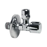 Ayor - somatherm for you robinet d'arr�t � visser laiton m 12 x 17 pour tube en cuivre + rosace