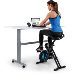 Azura desk bike home - trainer 7, 5 kg masse oscillante, entranement par courroie