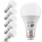 B. k. licht - ampoule led e27 ampoule d'économie d'énergie 9w set de 5 B. k. licht - ampoule led e27 ampoule d'économie d'énergie 9w set de 5