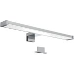 B. k. licht - applique led miroir salle de bain luminaire pour maquillage ip44 platine led 7w